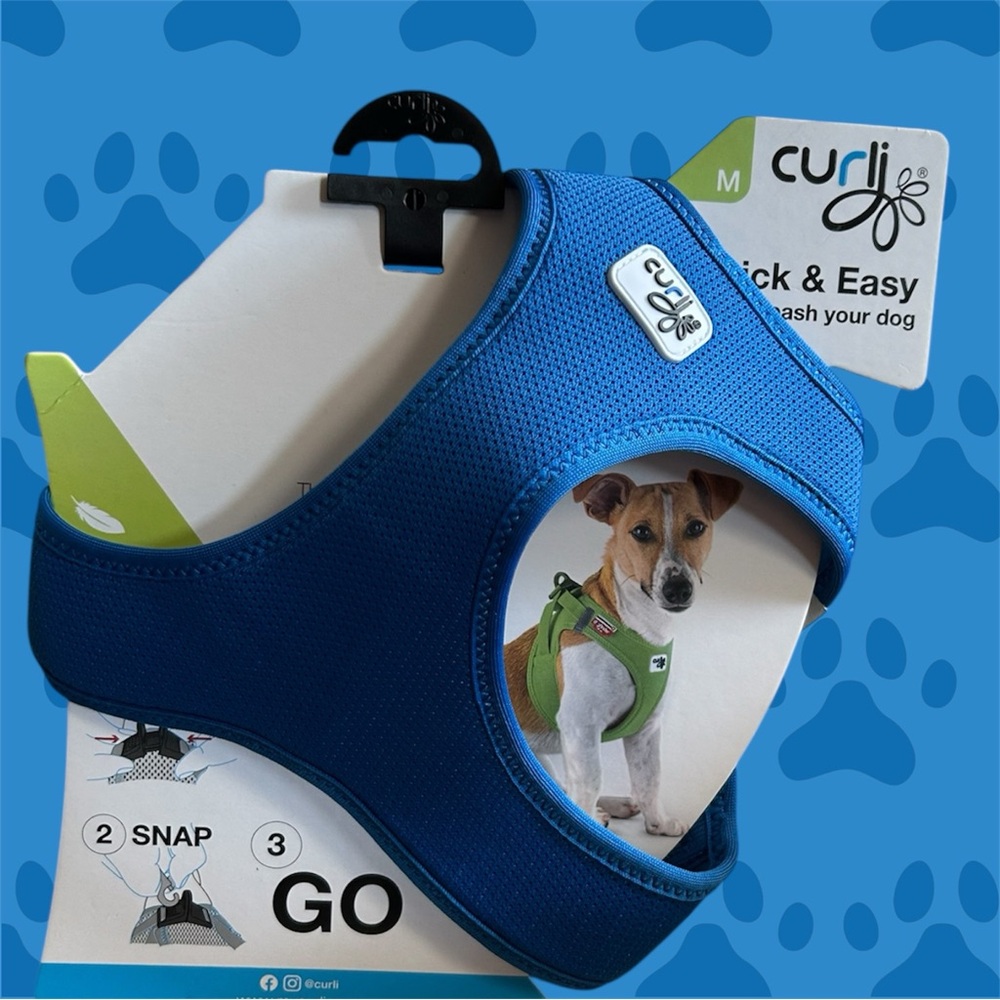 Curli Blue Dog Harness